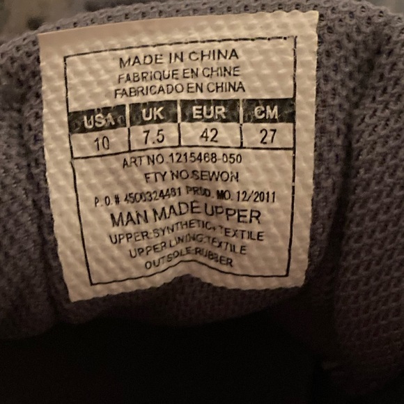 Grey/Pink Under Armour Mesh Sneakers Size 10 - Picture 7 of 7